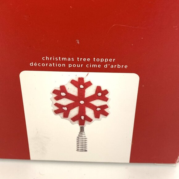 Hallmark Keepsake Miniature Wool Snowflake Tree Topper 5.5" Christmas Ornament - Picture 7 of 12